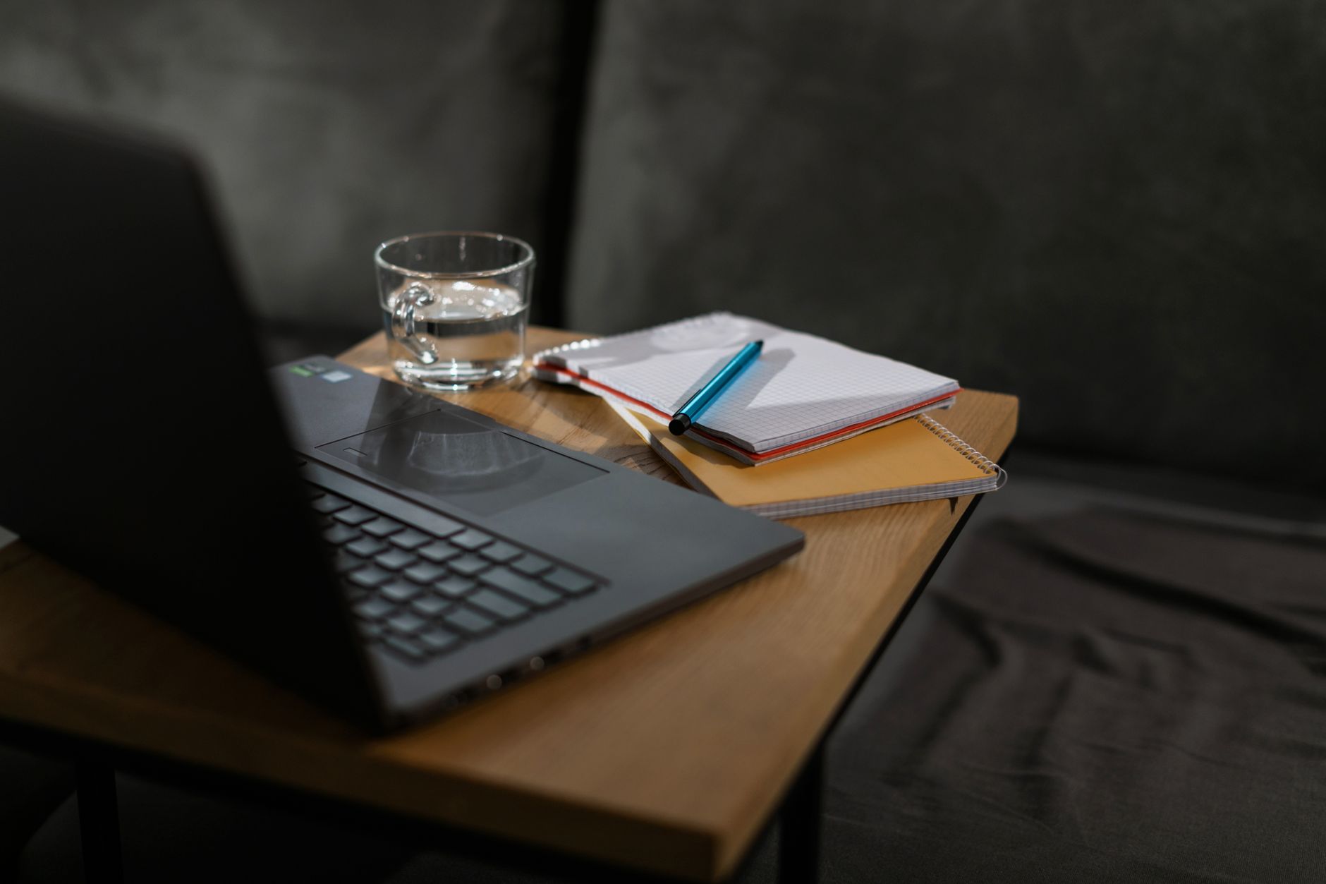 photographic | close-up of a student writing a formal academic email on a modern laptop screen